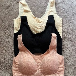 Wireless Bombshell Bras 3x lift!